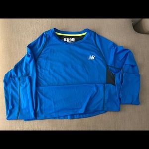 Men’s new balance running shirt long sleeve